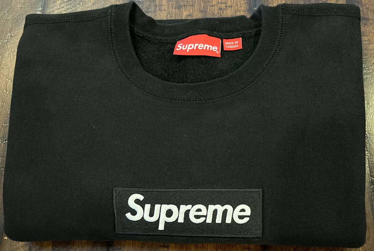 Supreme Box Logo Crewneck "Black"メンズ