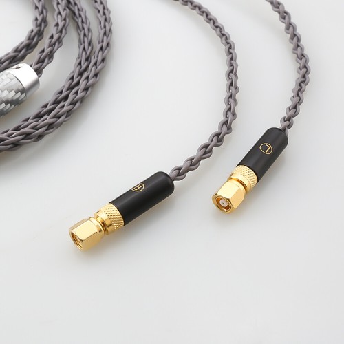 Silver Plated Replacement Cable For HiFiMan HE400 HE5 HE6 HE300 HE4 HE500 HE6 - Picture 10 of 38