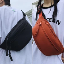 Men Womens Waist Belt Bag Chest Bag Fanny Pack Pouch Hip Purse Wallet Best Gifts
