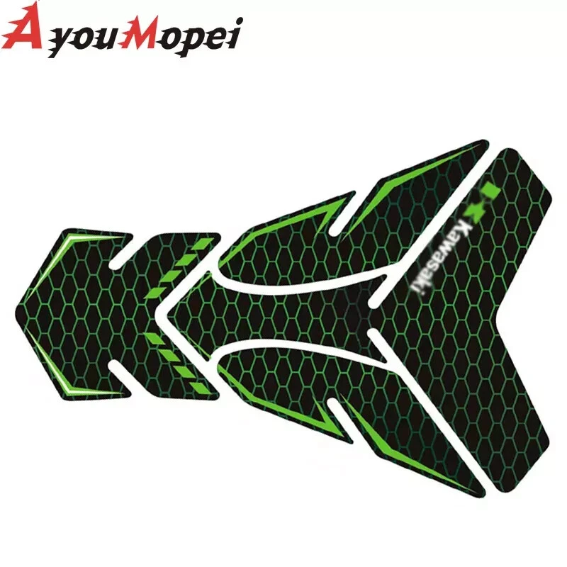 For Kawasaki Ninja Z900 Z1000 Z800 Z750 Fuel Tank Pad Protector Sticker Decals - Image 2 of 4