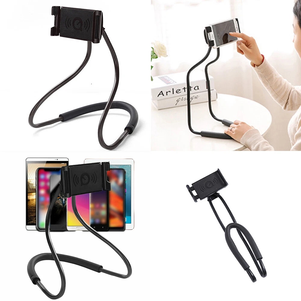 Supporto Per Telefono Pigro Appeso Al Collo Supporto Per Telefono Cellulare Girevole Supporto Per Collana Staffa Per Letto Supporto Per Telefono Da 360 Gradi Per Smartphone
