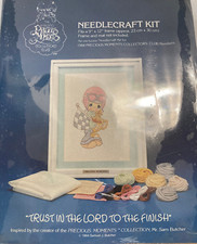 precious moments Needlecraft kits "Trust in the Lord to the Finish"