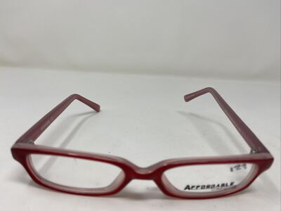 AFFORDABLE DESIGNS EYEGLASSES FRAME MELISSA RED 47-17-140 FULL RIM