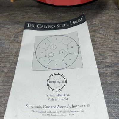 WoodstockCalypsoSteelDrum カリプソスチールドラム WoodstockCalypsoSteelDrum カリプソスチールドラム