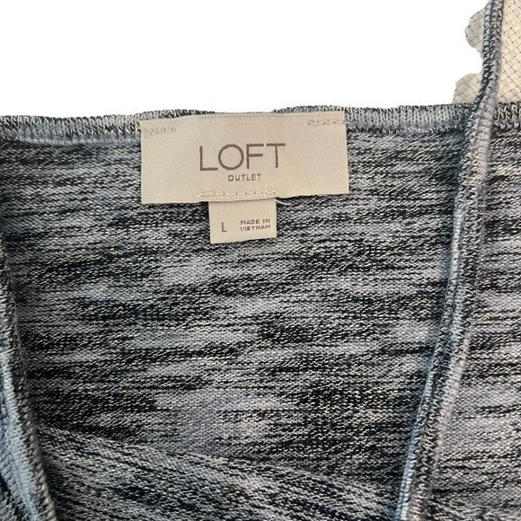 Camisa LOFT Outlet Correa de Espagueti Cami Suave Azul Negro Espacio Teñido Talla Grande Foto 4 de 4