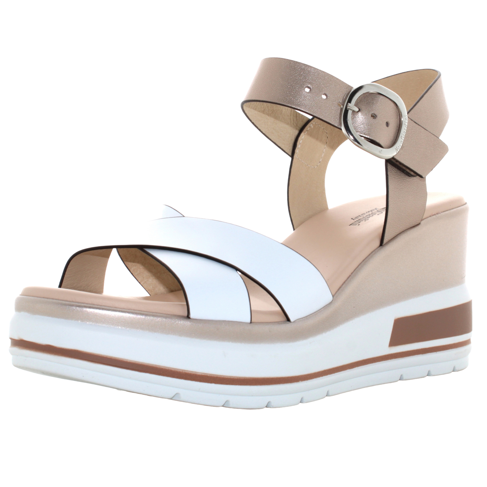 sandales compensees nero giardini