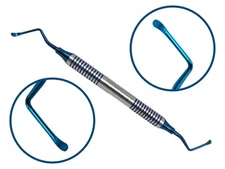 Dental 86A Lucas Surgical Bone Curette 3.2mm Serrated Compare to Dowell