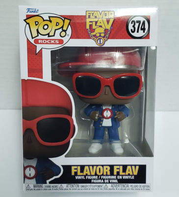FLAVOR FLAV Public Enemy Funko POP Rocks #374 Collectible Vinyl