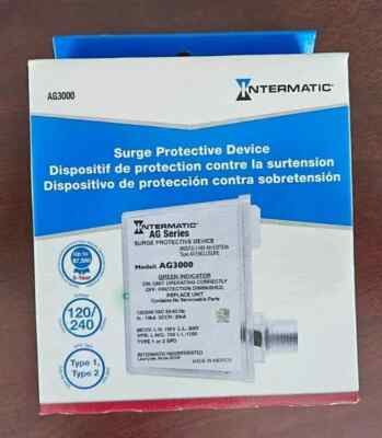 #ad Intermatic AG3000 120 240 VAC Universal HVAC Surge Protective Device NEW $55.50