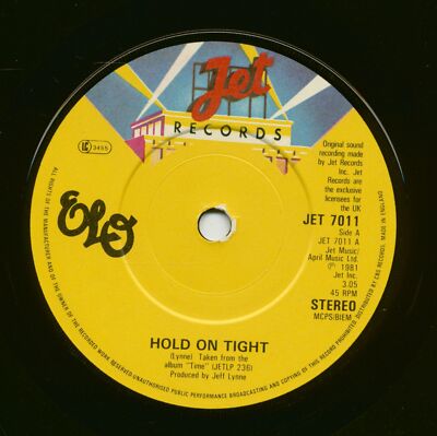 Electric Light Orchestra - Hold On Tight - When Time Stood Still (7inch, 45rp...