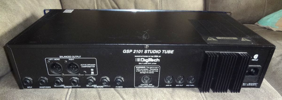 digitech gsp2101 ジャンク Digitech GSP-2101 ARTIST Studio Tube Preamp/Multi Effects Limited