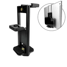 Tripod Head Adapter Phone Tablet Holder Clip Stand Mount Bracket For iPhone iPad