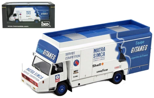 Vehículo de apoyo IXO Berliet Stradair Simca Matra Equipe Gitanes - escala 1/43 - Imagen 1 de 2