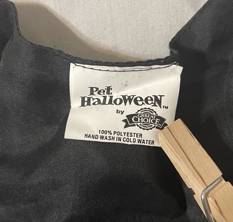 Halloween Perro Gato Disfraz Mascota Vestido y Alas de Murciélago Púrpura Pequeño Foto 3 de 4