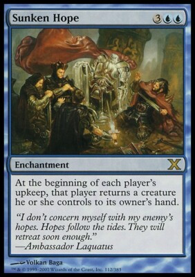 Versunkene Hoffnung ~ Zehnte Edition [ EX ] [ Magic MTG ]