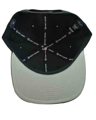 Los Angeles Dodgers MLB '47 No Shot Captain Black Snapback Hat - Picture 8 of 8
