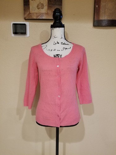 Cardigan BCBG MAX AZRIA Rose Corail – Taille S, Combo Knit, Neuf Sans étiquettes