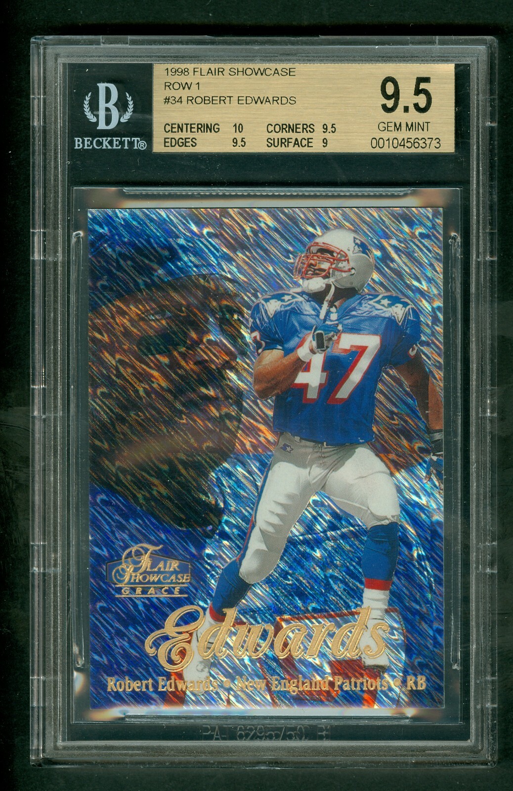 Robert Edwards Flair Showcase #34 Row 1