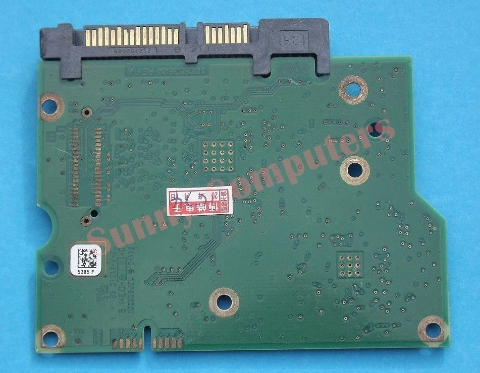 Seagate 3.5" SATA HDD ST2000DM001 ST1000DM003 ST500DM002 PCB Board 100653600 - Image 2 of 2
