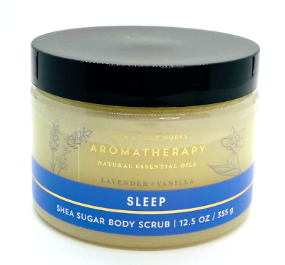 Bath & Body Works Aromatherapy Sleep Lavender Vanilla Shea Sugar
