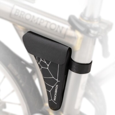 ROCKBROS Rahmentasche Fahrradtasche  Abnehmbare Dreiecktasch für Brompton 0,32L