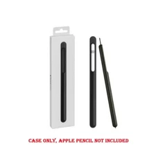Authentic Genuine Original Apple Pencil Leather Case Protective Cover - Black