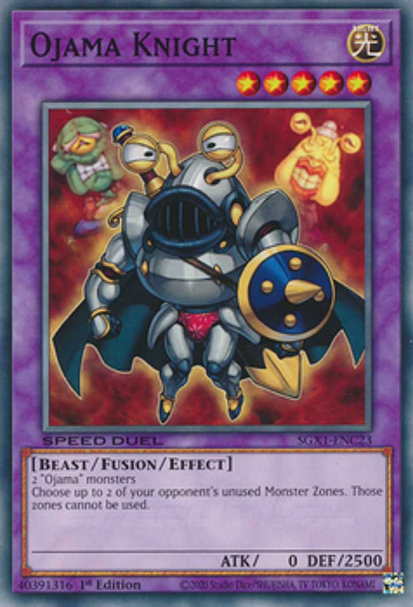 yugioh cards ojama Red [OP08-EN015] Common Unique rare card from YuGiOh Legendary Duelists Yu-Gi-Oh! Ojama Pink By Konami