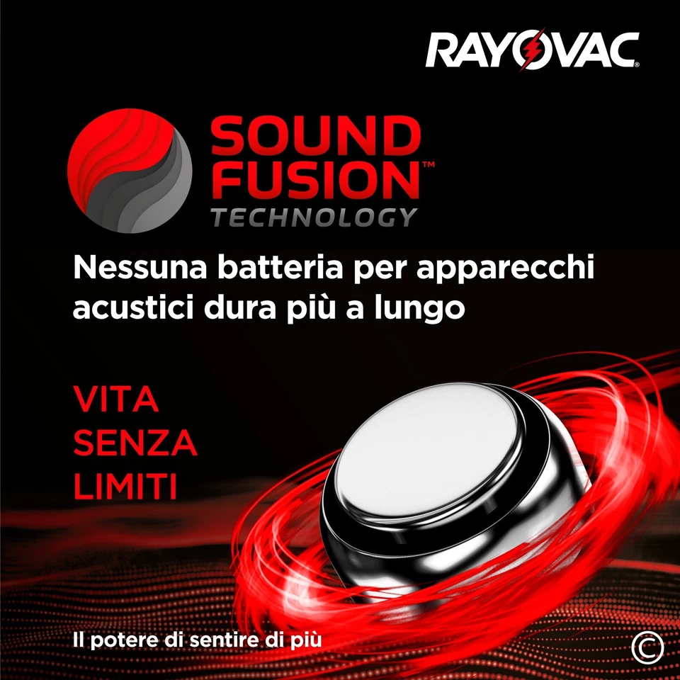 160 Batterie PILE RAYOVAC Extra 312 per Apparecchi Acustici PROTESI udito PR41 - Immagine 2 di 4