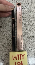 ANASTASIA B.H. BROW Definer Triangular Brow Pencil EBONY .007oz/.2g FULL SZ $26