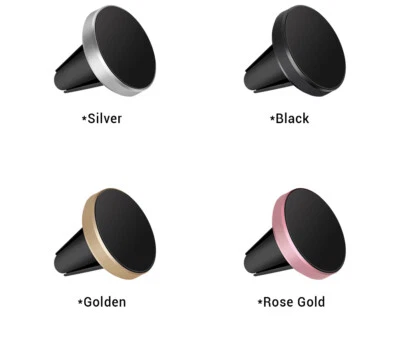 Car Magnetic Phone Holder Mobile Fit Air Vent Universal Mount Various Colours - Image 1 of 4