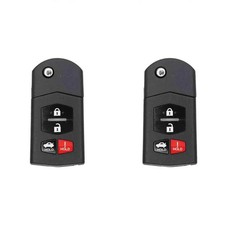 Replacement Flip Key Fob for Mazda 6 2012 FCC BGBX1T478SKE125-01 Part Number