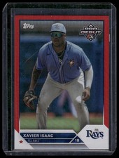 2023 Topps Pro Debut #PD-90 Xavier Isaac Red #/10