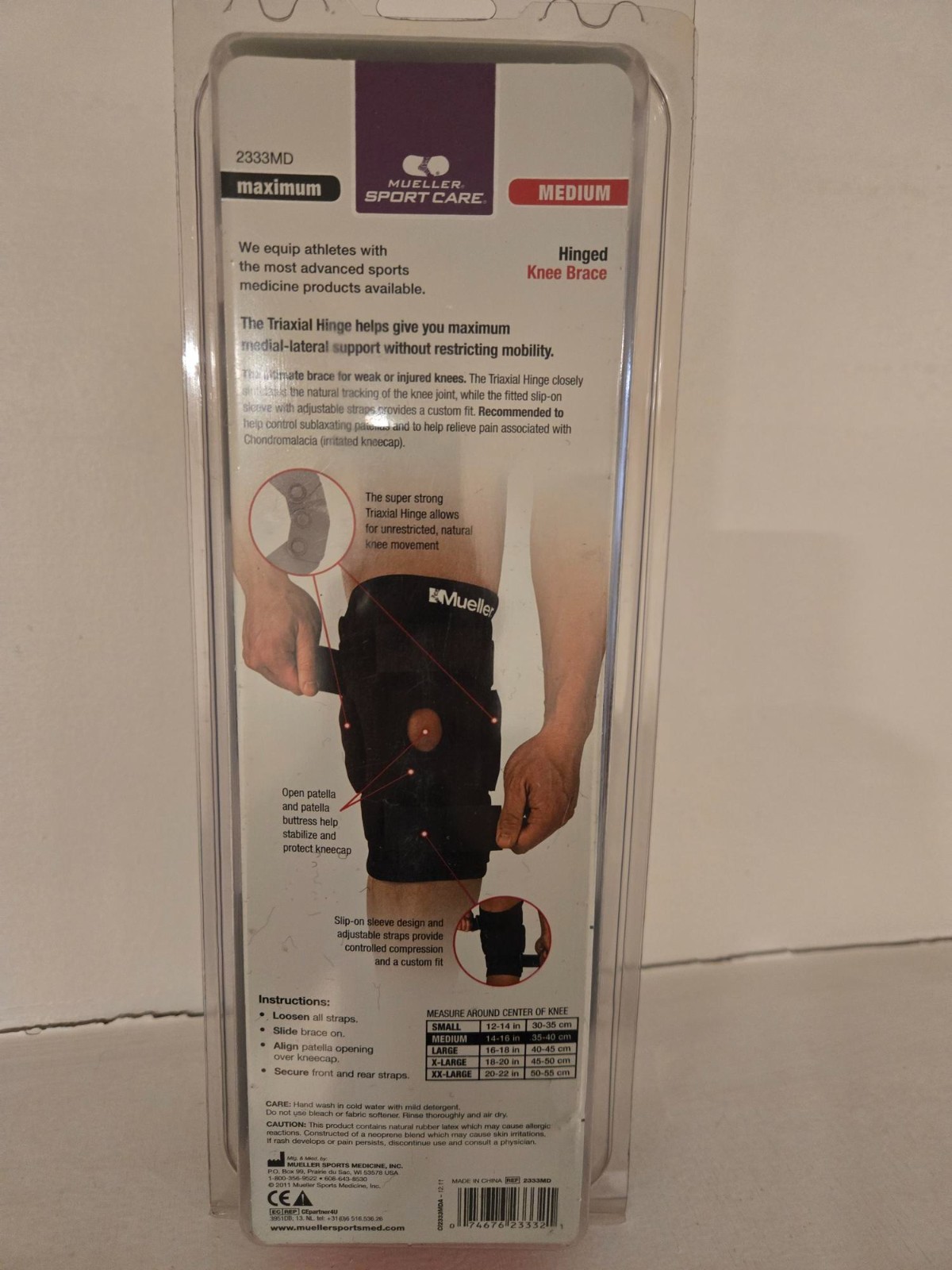 Mueller Hinged Knee Brace Medium
