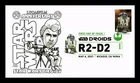 US COVER STAR WARS DROIDS R2-D2 FIRST DAY ISSUE PANDA CACHET