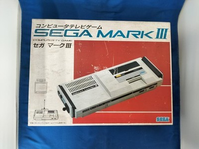 CIB Sega Mark III Konsole Japan SG-1000M3 Retro System mit Box getestet funkt...
