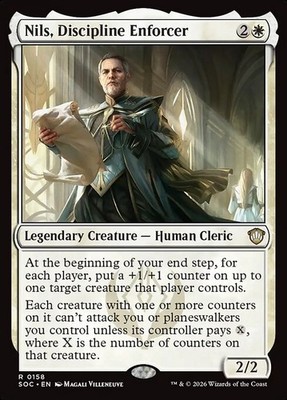 MTG Nils, Discipline Enforcer [SOC] #158