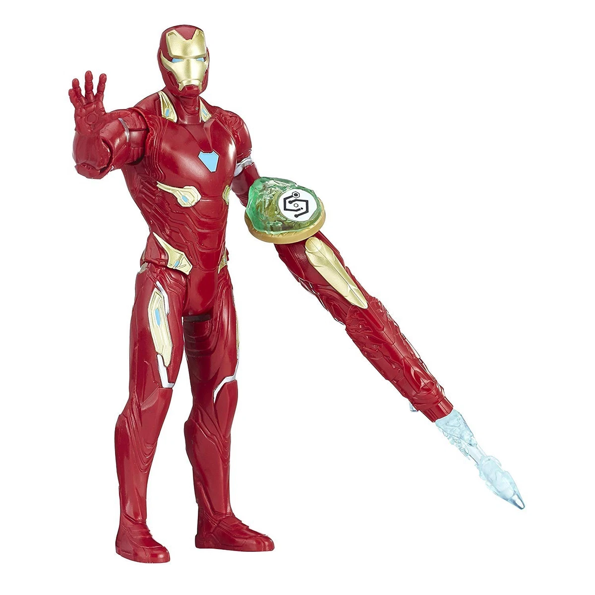 Caja Rota Figura Iron Man 14cm Infinity Stone Marvel Hasbro E1406 Tony Stark