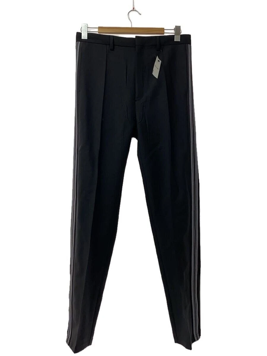 Pantaloni pantaloni PRADA 23SS lana mohair linea laterale coulisse 44 mohair BLK SHP261