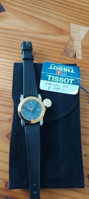 Vintage Tissot Seastar NOS Quartz Damenuhr 2 Ton Neu Batterie 27mm - Bild 1 von 4