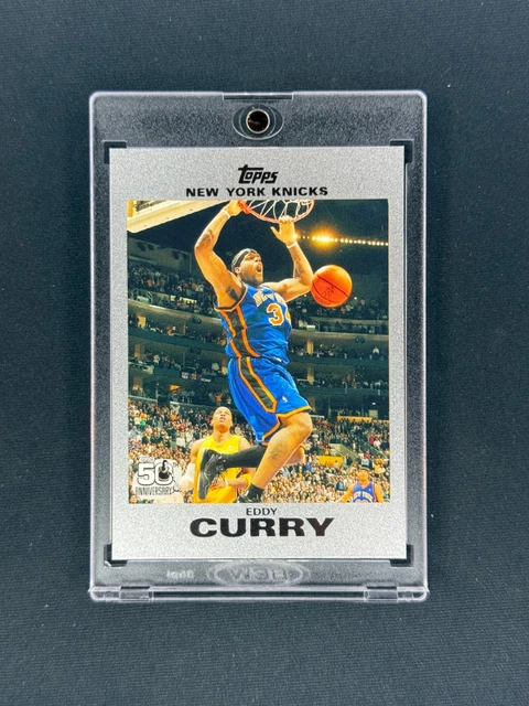 Eddy Curry 2007 Topps #25 Platinum 1/1 Knicks