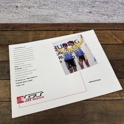 Vintage 1993 GT All Terra Catalog Mountain Bike 93 RTS-2 Ricochet