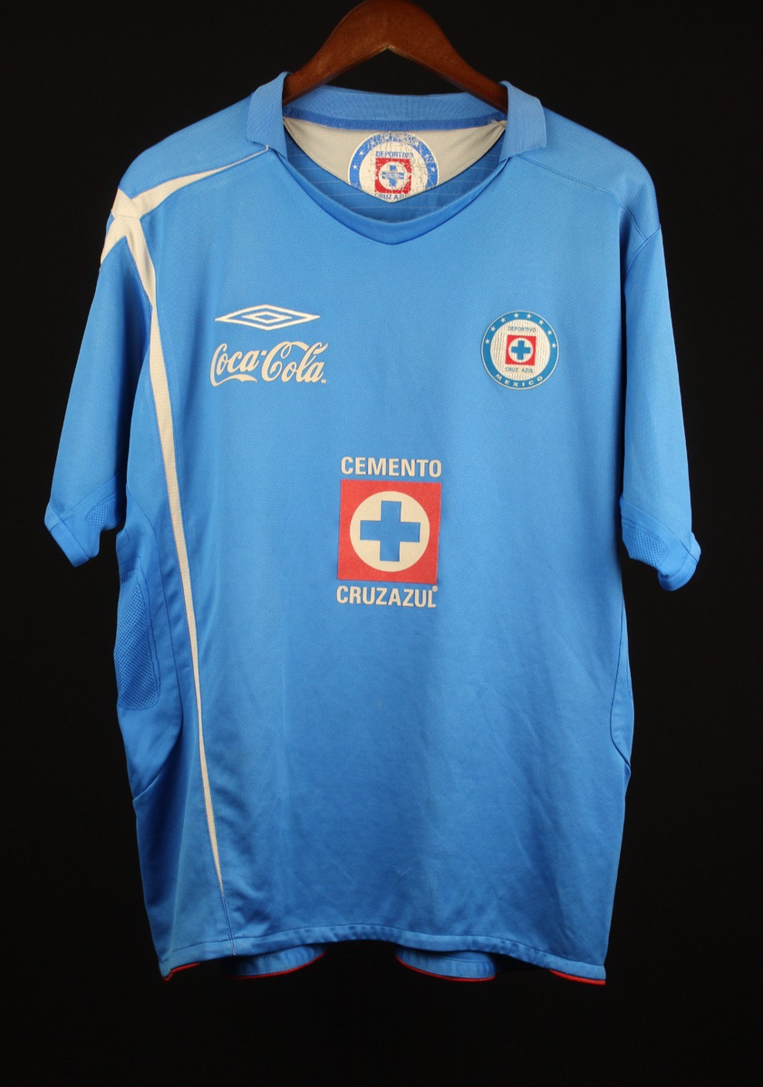 Club Deportivo Cruz Azul Authentic Umbro Jersey size XLARGE 2007