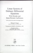 Linear Systems of Ordinary Differential Equat...