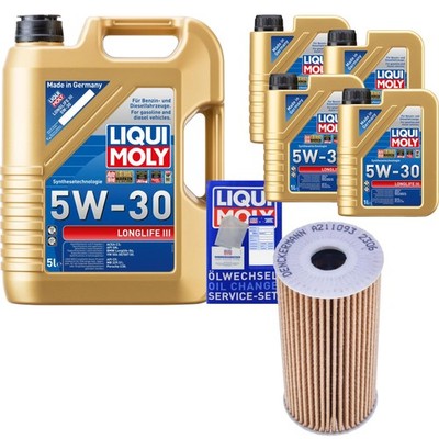 DENCKERMANN Ölfilter Liqui Moly Longlife III 5W-30 9L für KIA Stinger 3.3 T-GDi