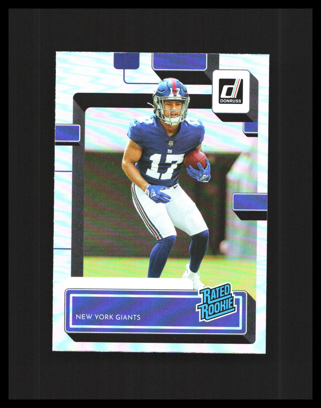 2022 Wan'Dale Robinson Rookie Card Donruss No Name #320 New York Giants