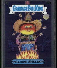 2020 Topps Chrome Garbage Pail Kids #115b Well Done Sheldon