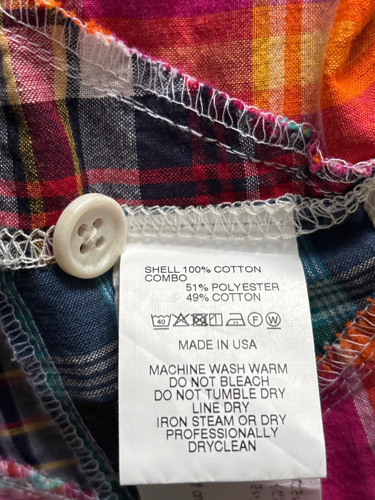 ENGINEERED GARMENTS New York Patchwork Madras Ove… - image 8