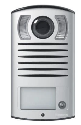 Tegui 373031. Placa exterior monobloc de vídeo LÍNEA 2000 en acabado aluminio de