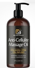 Firming Body Massage Oil with Collagen  Stem Cell   8 Fl Oz Pack of 1 