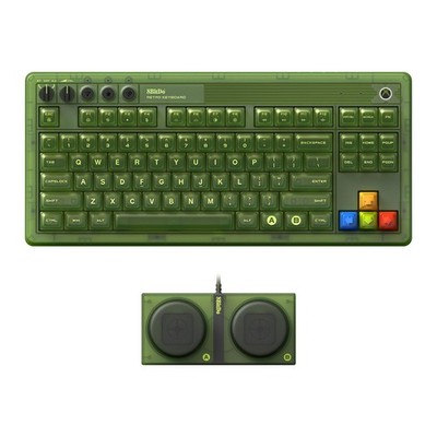 8BitDo Retro 87 Mechanical Keyboard with RGB Backlight, Xbox Edition 